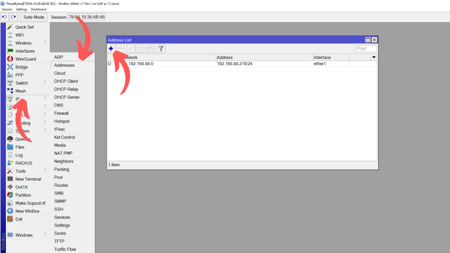 MikroTik DHCP Server Setup Guide - TheseBytes