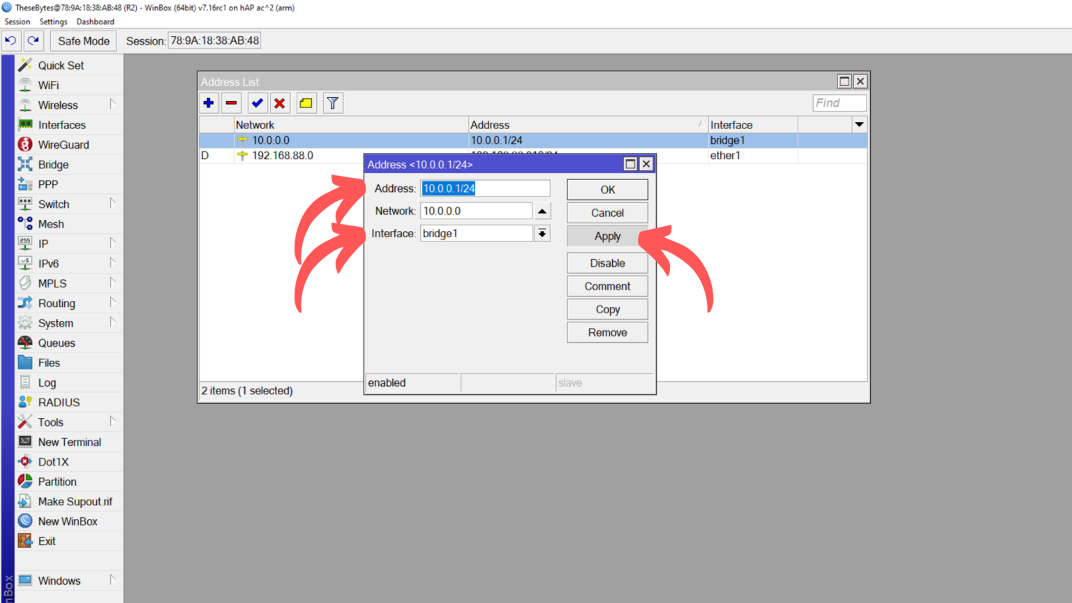 MikroTik DHCP Server Setup Guide - TheseBytes